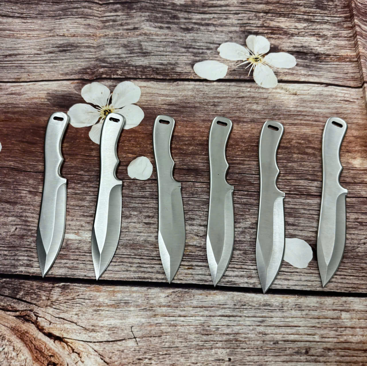 Phi tiêu bạch hổ 19cm dày 4mm bộ 6 cây